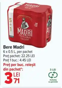 Carrefour Market Bere Madri Ofertă