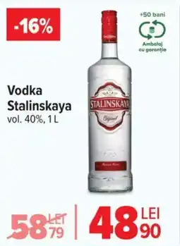 Carrefour Market Vodka Stalinskaya Ofertă