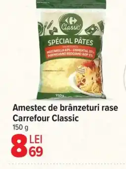 Carrefour Market Amestec de brânzeturi rase Carrefour Classic Ofertă