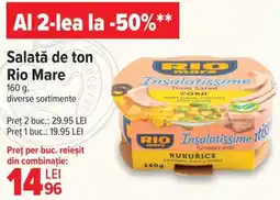 Carrefour Market Salată de ton Rio Mare Ofertă