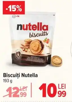 Carrefour Market Biscuiți Nutella Ofertă