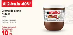 Carrefour Market Cremă de alune Nutella Ofertă