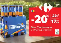 Carrefour Bere Timişoreana Ofertă