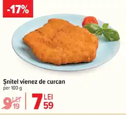 Carrefour Snitel vienez de curcan Ofertă