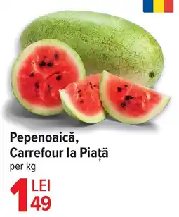 Carrefour Pepenoaică, Carrefour la Piaţă Ofertă