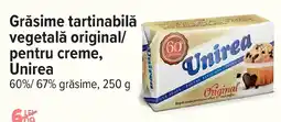Carrefour Grăsime tartinabilă vegetală original/ pentru creme, Unirea Ofertă