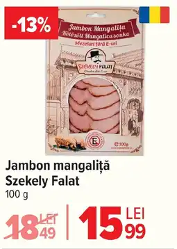Carrefour Jambon mangaliță Szekely Falat Ofertă