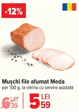 Carrefour Muschi file afumat Meda Ofertă