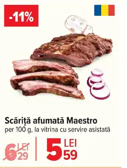 Carrefour Scărită afumatǎ Maestro Ofertă