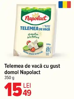 Carrefour Telemea de vacă cu gust domol Napolact Ofertă