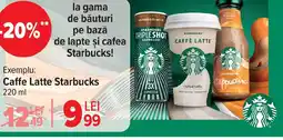 Carrefour Caffe Latte Starbucks Ofertă