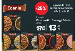 Carrefour Pizza quattro formaggi Edenia Ofertă