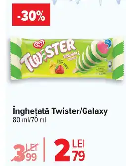 Carrefour îngheţată Twister/Galaxy Ofertă