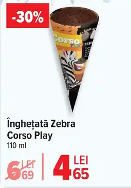 Carrefour Îngheţată Zebra Corso Play Ofertă
