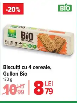 Carrefour Biscuiți cu 4 cereale, Gullon Bio Ofertă