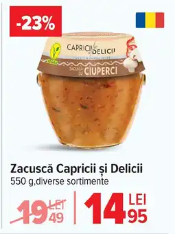 Carrefour Zacuscă Capricii şi Delicii Ofertă