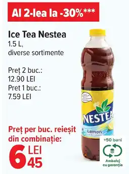 Carrefour Ice Tea Nestea Ofertă