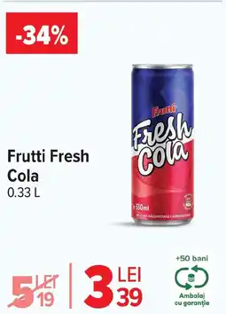 Carrefour Frutti Fresh Cola Ofertă