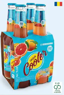 Carrefour Bere Ursus Cooler Grepfruit Ofertă