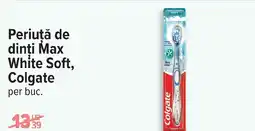 Carrefour Periuţă de dinti Max White Soft, Colgate Ofertă