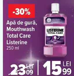 Carrefour Apă de gură, Mouthwash Total Care Listerine Ofertă