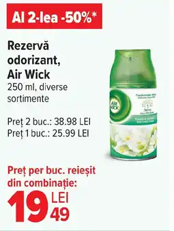 Carrefour Rezervă odorizant, Air Wick Ofertă