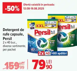 Carrefour Detergent de rufe capsule, Persil Ofertă