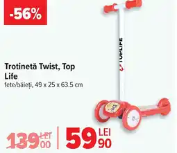 Carrefour Trotinetǎ Twist, Top Life Ofertă