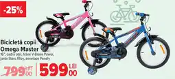 Carrefour Bicicletă copii Omega Master Ofertă
