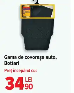 Carrefour Gama de covorase auto, Bottari Ofertă