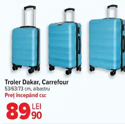 Carrefour Troler Dakar, Carrefour Ofertă