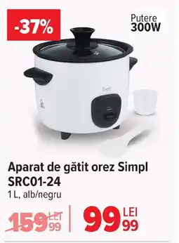 Carrefour Aparat de gătit orez Simpl SRC01-24 Ofertă