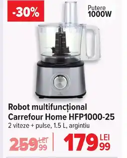 Carrefour Robot multifuncțional Carrefour Home HFP1000-25 Ofertă