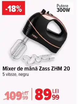 Carrefour Mixer de mână Zass ZHM 20 Ofertă