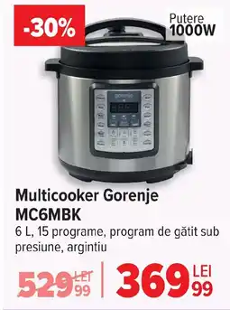Carrefour Multicooker Gorenje MC6MBK Ofertă