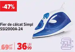 Carrefour Fier de călcat Simpl SSI2000A-24 Ofertă