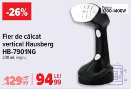 Carrefour Fier de călcat vertical Hausberg HB-7901NG Ofertă