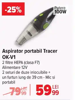 Carrefour Aspirator portabil Tracer OK-V1 Ofertă