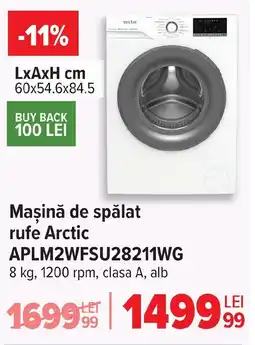 Carrefour Maşină de spălat rufe Arctic APLM2WFSU28211WG Ofertă