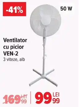 Carrefour Ventilator cu picior VEN-2 Ofertă