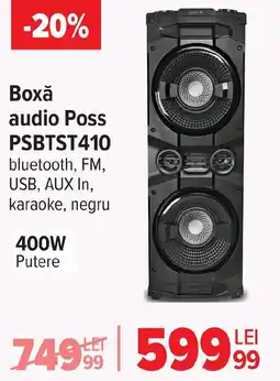 Carrefour Boxǎ audio Poss PSBTST410 Ofertă