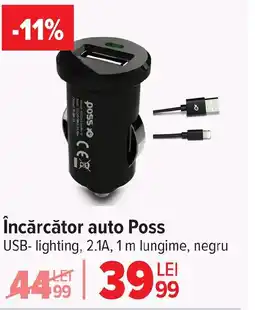 Carrefour Încărcător auto poss Ofertă
