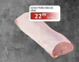 Unicarm Cotlet porc fara os vrac Ofertă