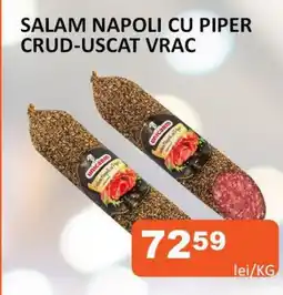 Unicarm Unicarm Salam napoli cu piper crud-uscat vrac Ofertă