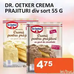 Unicarm Dr. Oetker Crema prajituri div sort Ofertă
