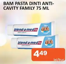 Unicarm Bam pasta dinti anti- cavity family Ofertă