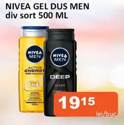 Unicarm Nivea gel dus men Ofertă