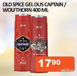 Unicarm Old spice gel dus captain / wolfthorn Ofertă