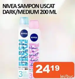 Unicarm Nivea sampon uscat dark/medium Ofertă