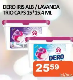 Unicarm Dero iris alb/lavanda trio caps Ofertă
